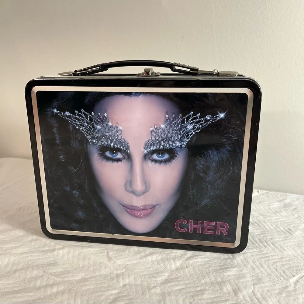 RARE Cher Metal Lunchbox Dressed To Kill Tour Merchandise